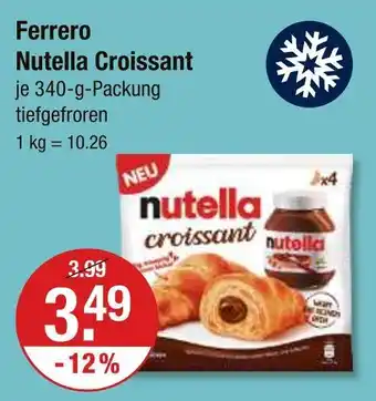 V Markt Ferrero nutella croissant Angebot