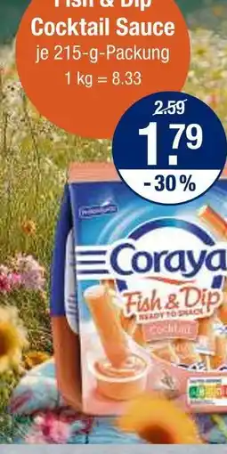 V Markt Coraya fish & dip cocktail sauce Angebot