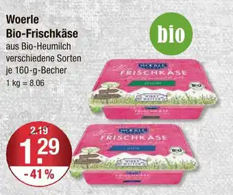 V Markt Woerle bio-frischkäse Angebot