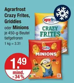 V Markt Agrarfrost crazy frites Angebot