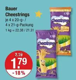 V Markt Bauer cheestrings original Angebot