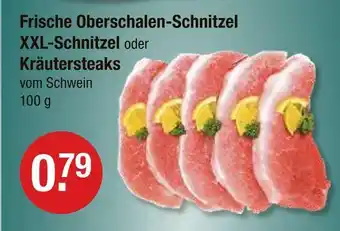 V Markt Frische oberscheiben-schnitzel Angebot