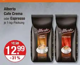 V Markt Alberto cafe crema Angebot