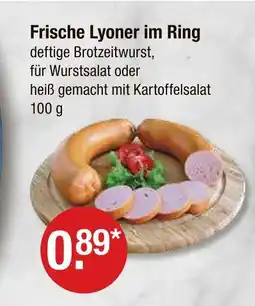 V Markt Frische lyoner im ring Angebot