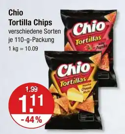 V Markt Chio tortilla chips wild paprika Angebot