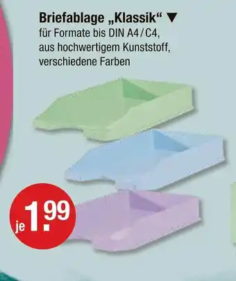 V Markt Briefablage 'klassik' Angebot