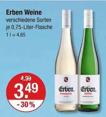 V Markt Erben weine Angebot