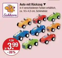 V Markt Eichhorn auto mit rückzug Angebot