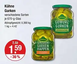 V Markt Kühne schlesische gurken happen Angebot