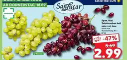 Kaufland Sanlucar tafeltrauben hell Angebot