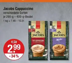 V Markt Jacobs typ cappuccino Angebot