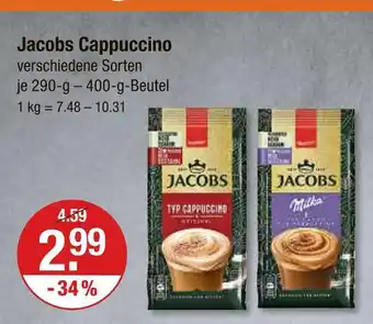 V Markt Jacobs typ cappuccino Angebot