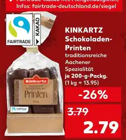 Kaufland Kinkartz schokoladen-printen Angebot
