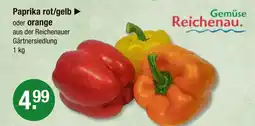 V Markt Gemüse reichenau paprika rot/gelb Angebot