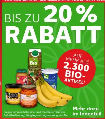Kaufland Rewe bio apfelsaft mit streuobst äpfeln Angebot