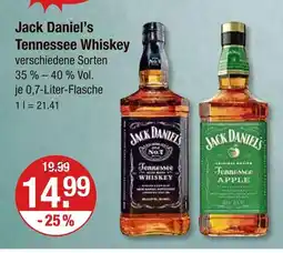 V Markt Jack daniel's tennessee whiskey Angebot