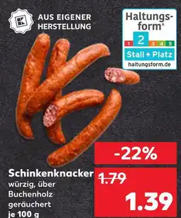 Kaufland Schinkenknacker Angebot