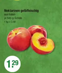 V Markt Nektarinen gelbfleischig Angebot