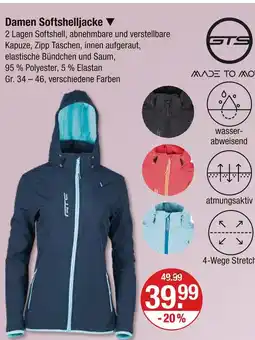 V Markt Gts damen softshelljacke Angebot