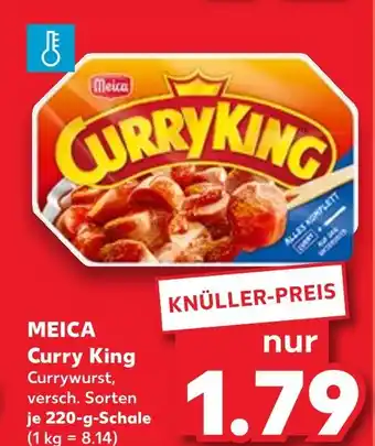 Kaufland Meica curry king currywurst Angebot