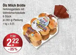 V Markt Ölz milch brötle Angebot
