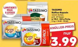 Kaufland Tassimo kaffee-kapseln morning café xl Angebot