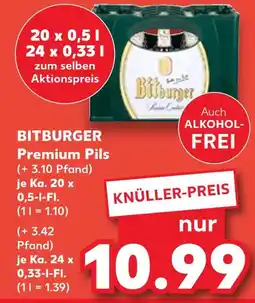 Kaufland Bitburger premium pils Angebot