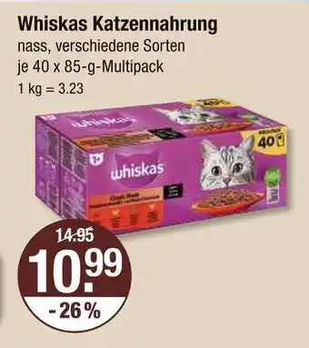 V Markt Whiskas katzennahrung Angebot