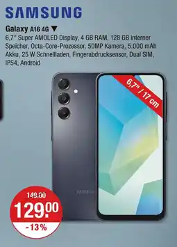 V Markt Samsung galaxy a16 4g Angebot