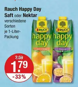V Markt Rauch happy day saft Angebot