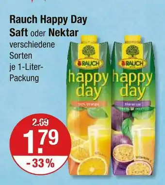 V Markt Rauch happy day saft Angebot