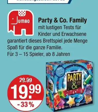 V Markt Jumbo party & co. family Angebot