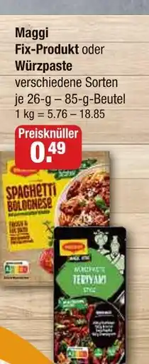 V Markt Maggi fix-produkt Angebot