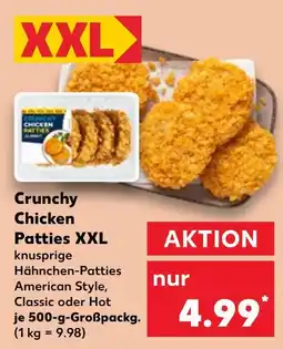 Kaufland Crunchy chicken patties xxl american style Angebot
