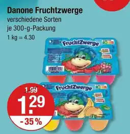 V Markt Danone fruchtzwerge Angebot