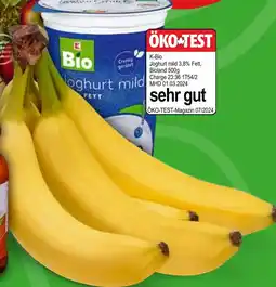Kaufland K-bio joghurt mild 3,8% fett Angebot