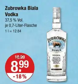 V Markt Zubrowka biala vodka Angebot