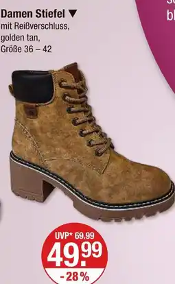 V Markt Damen stiefel Angebot