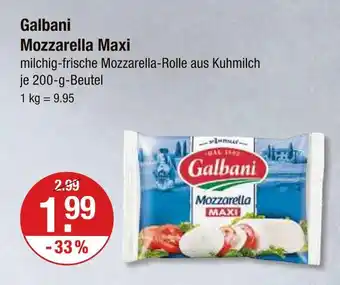 V Markt Galbani mozzarella maxi Angebot