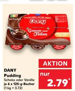 Kaufland Dany pudding schoko Angebot