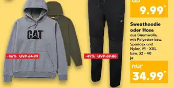 Kaufland Cat sweathoodie Angebot