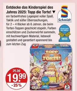 V Markt Schmidt topp die torte! Angebot
