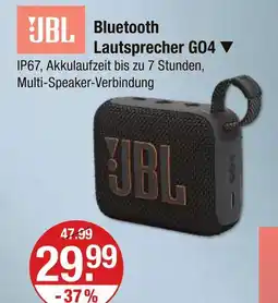 V Markt Jbl bluetooth lautsprecher go4 Angebot