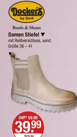 V Markt Dockers by gerli damen stiefel Angebot