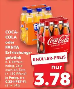 Kaufland Coca-cola coca-cola erfrischungsgetränk Angebot