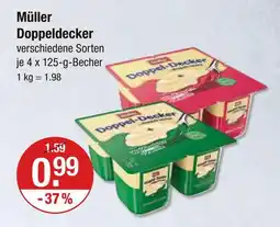 V Markt Müller doppeldecker Angebot