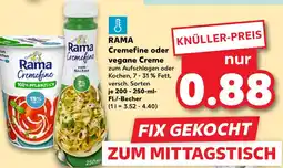 Kaufland Rama cremfine Angebot