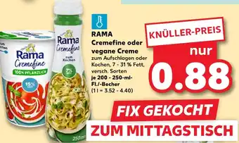 Kaufland Rama cremfine Angebot