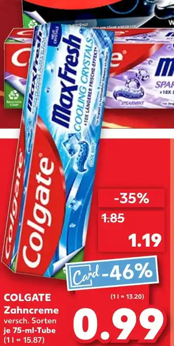 Kaufland Colgate maxfresh Angebot