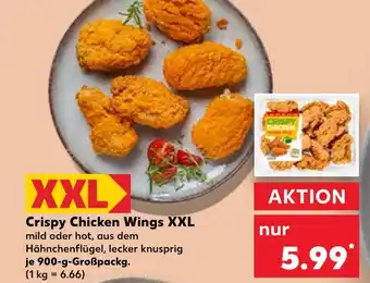 Kaufland Crispy chicken wings xxl mild Angebot